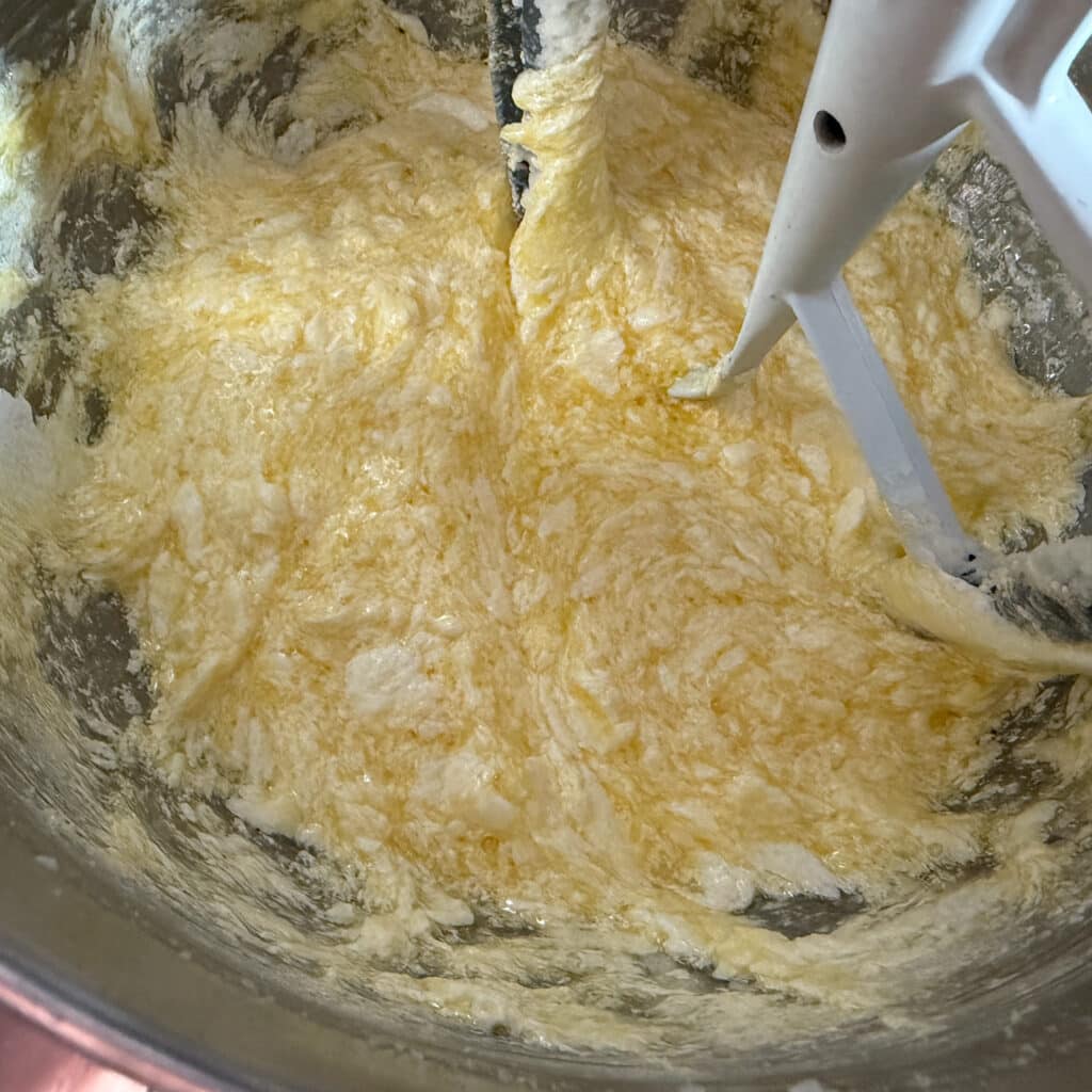 Eggs, Butter and Sugar Combined