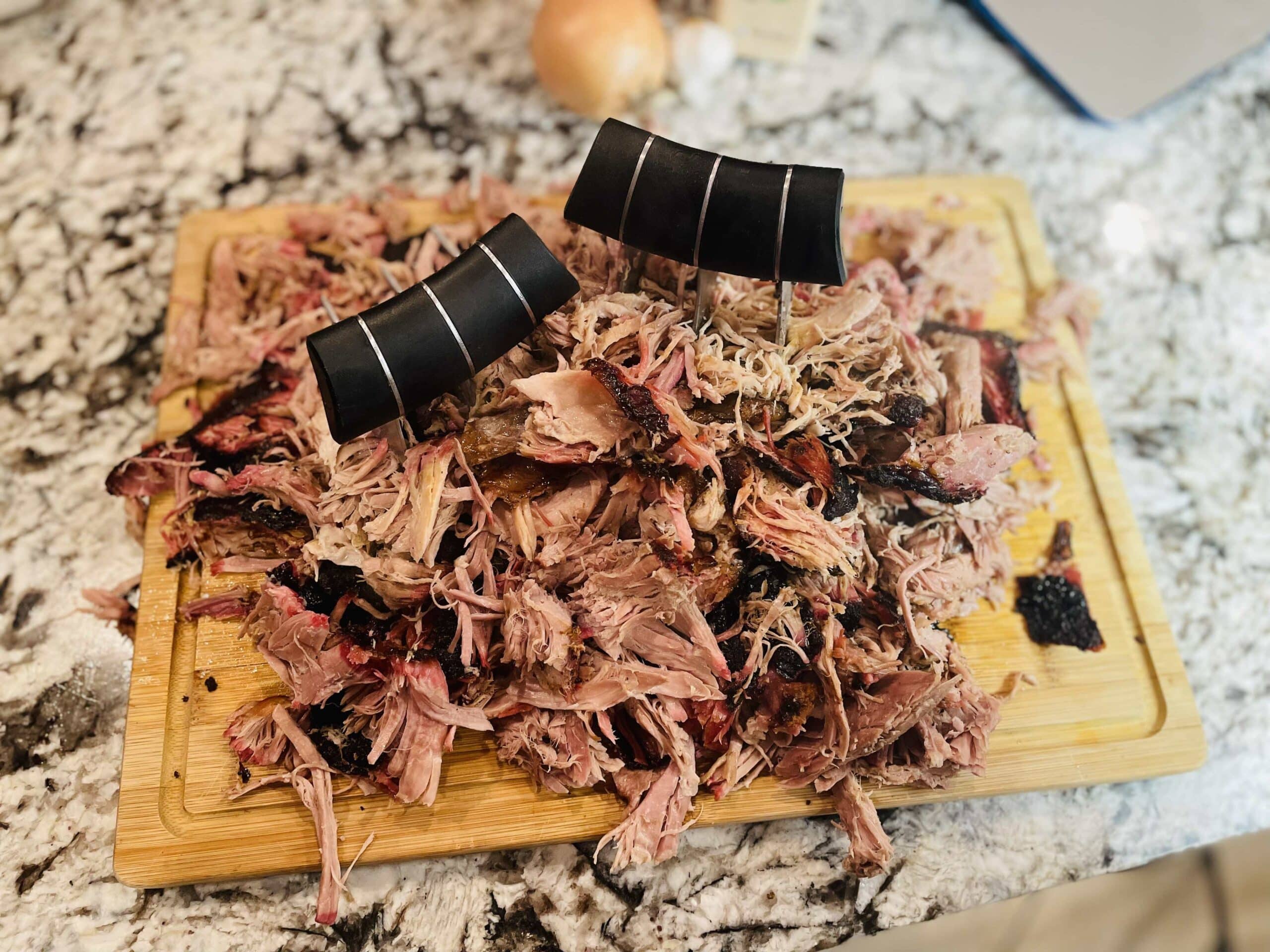 Smoked pork butt
