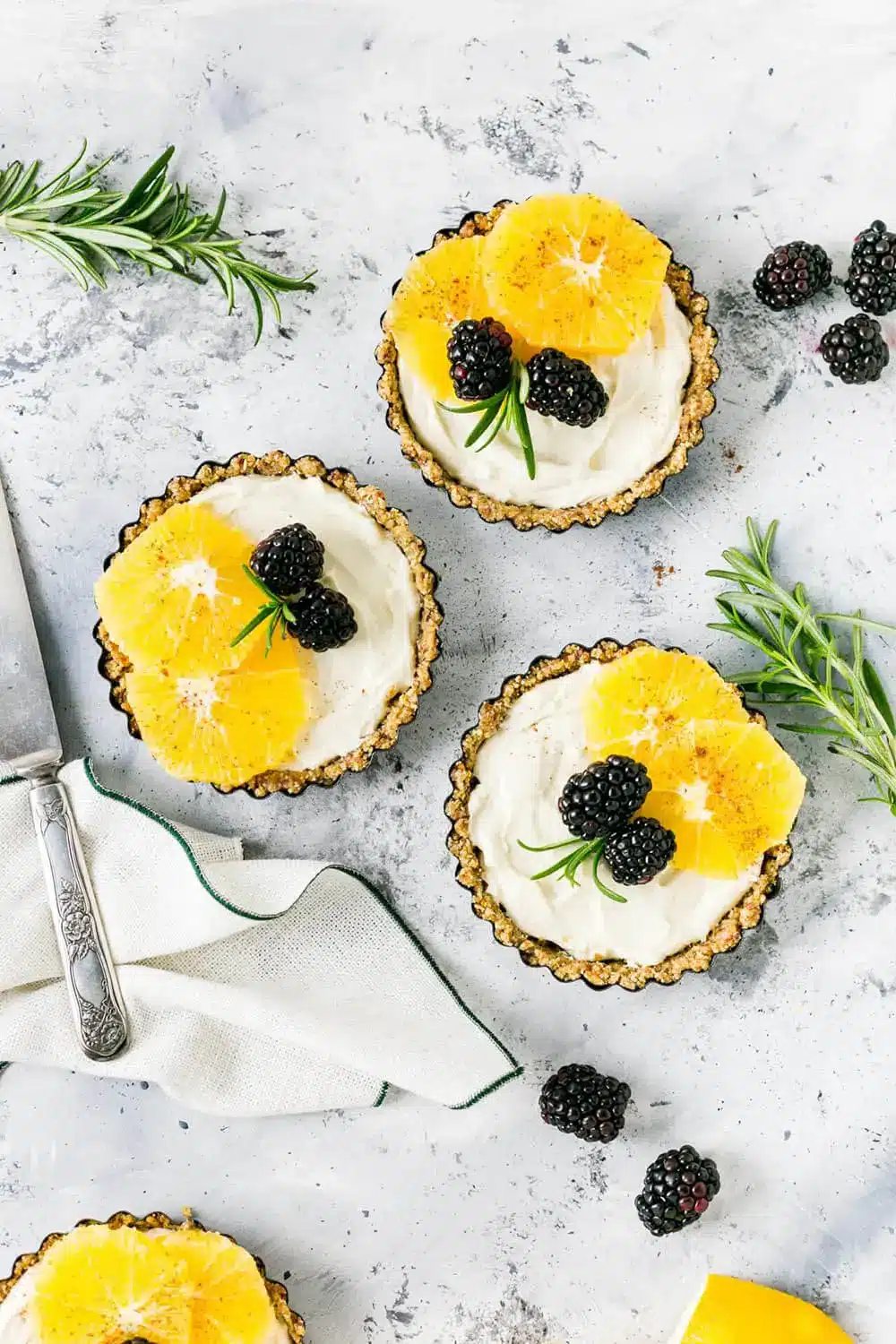 Lemon Blackberry Tart