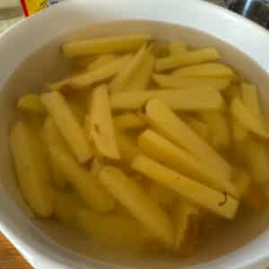 Fries Vinegar Soak