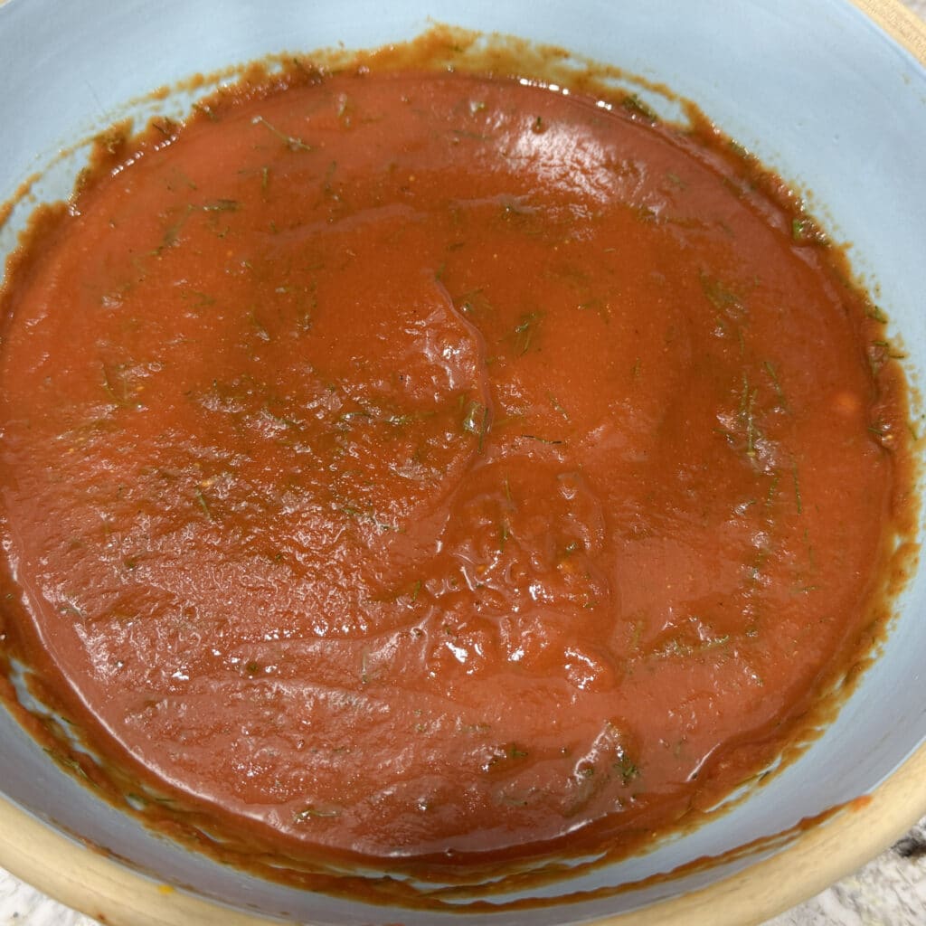 Seasoned Tomato Base for Homemade Sloppy Joe Sauce