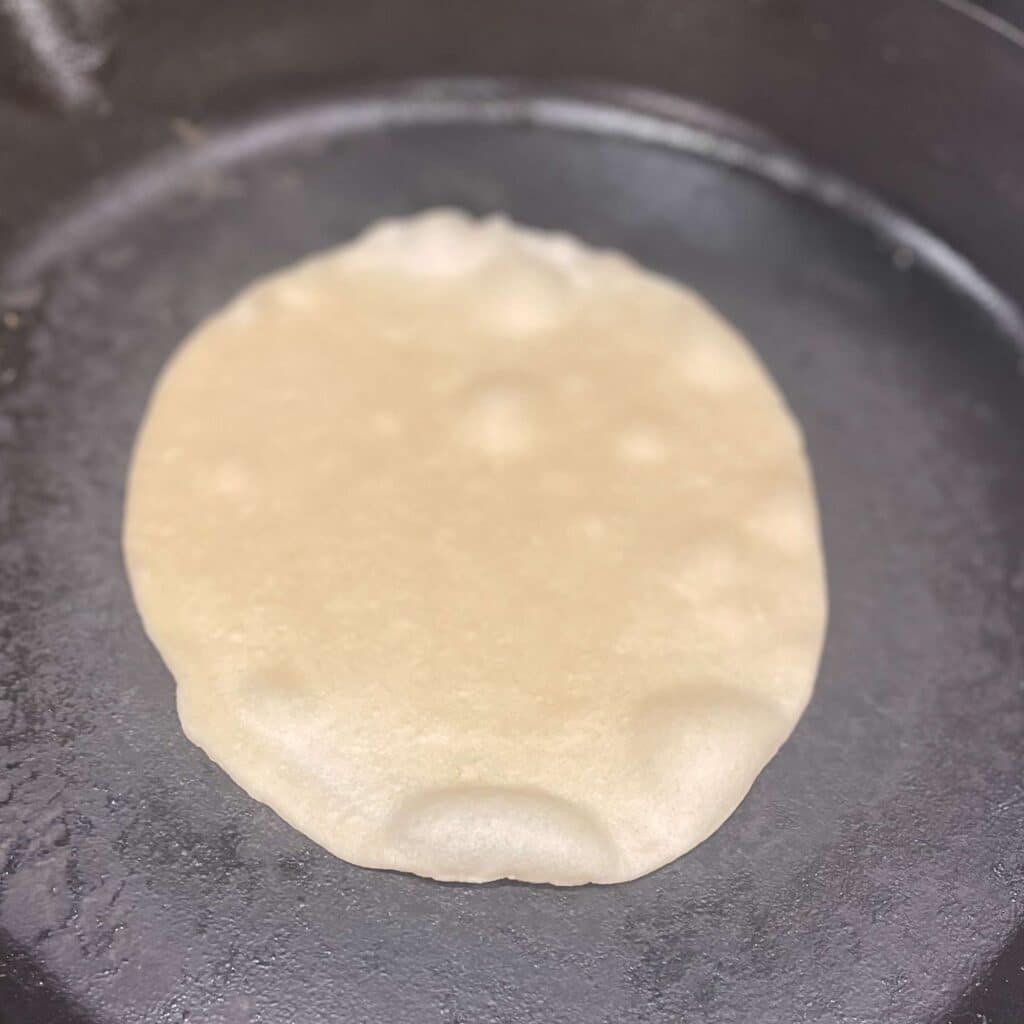Flour Tortilla Bubbles