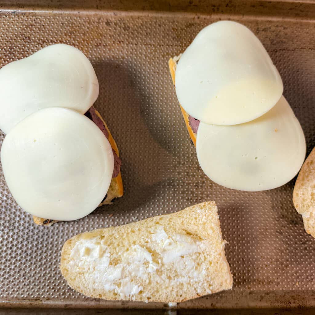 Top with Provolone