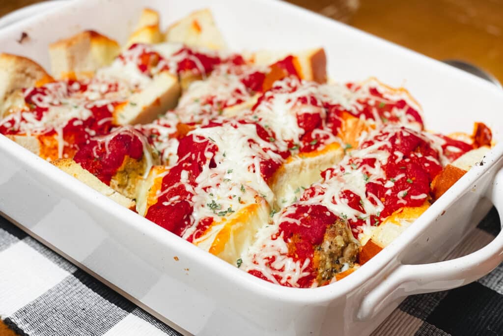 Meatball Sub Casserole