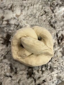How to Twist a Pretzel Step 5