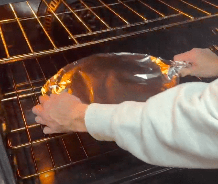 Putting Jerk Chicken in the Oven