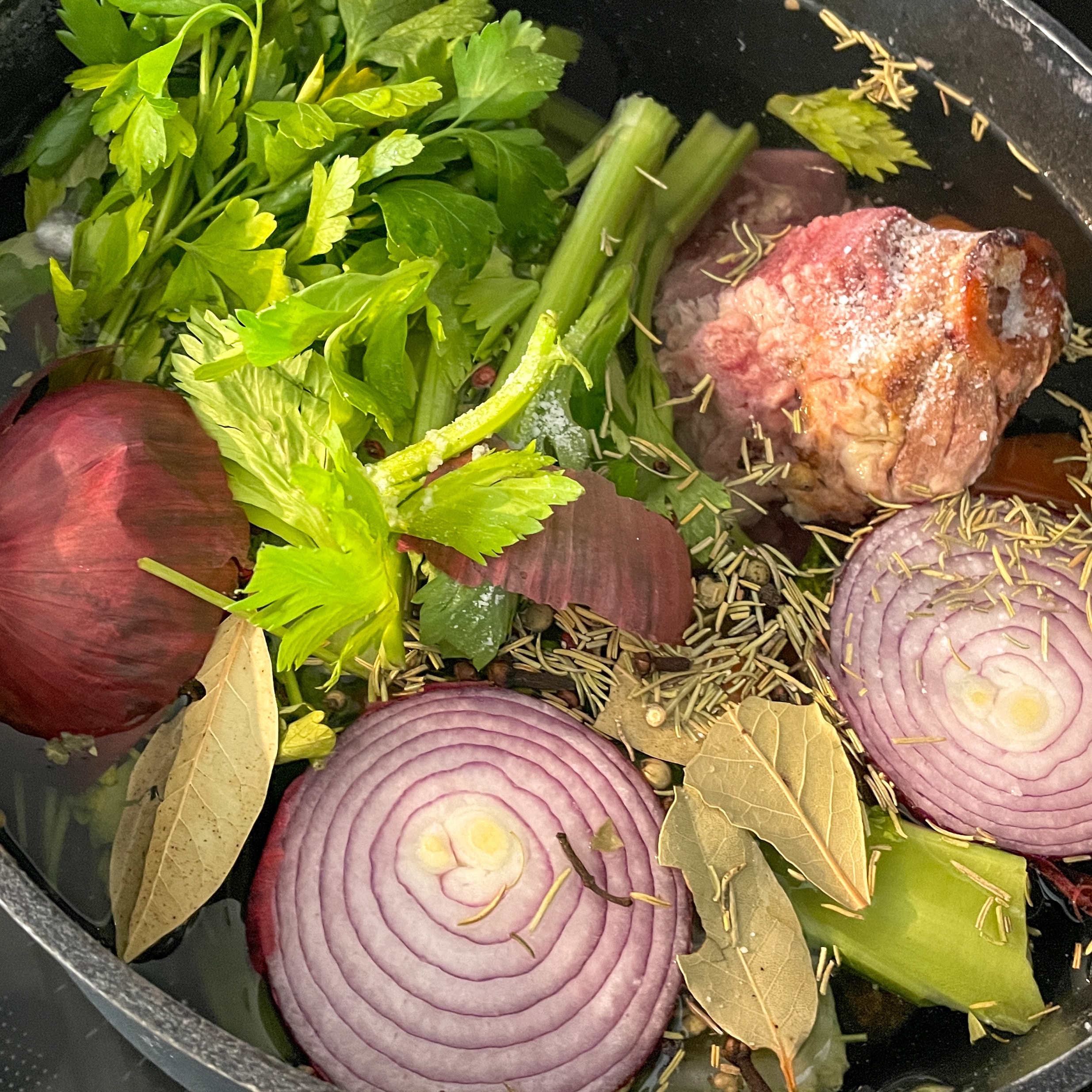 Ham broth ingredients