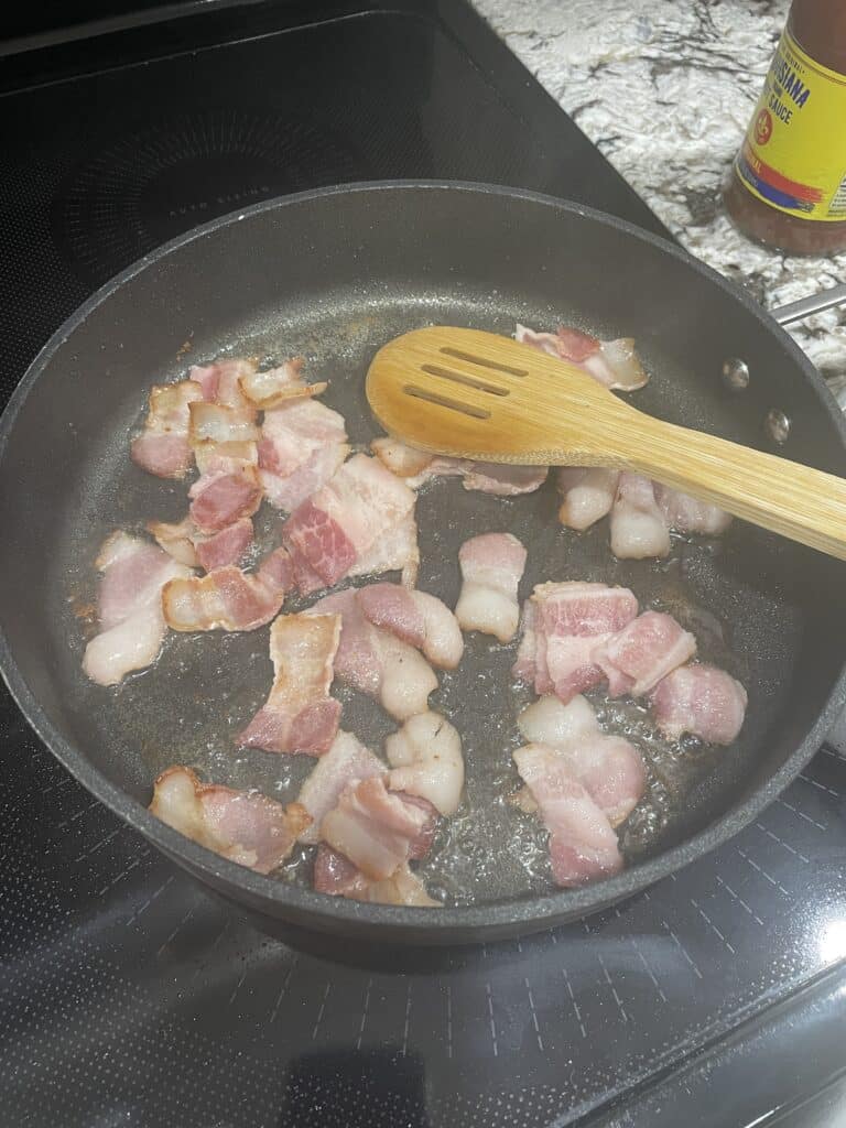 Making Bacon for Shrimp and Grits