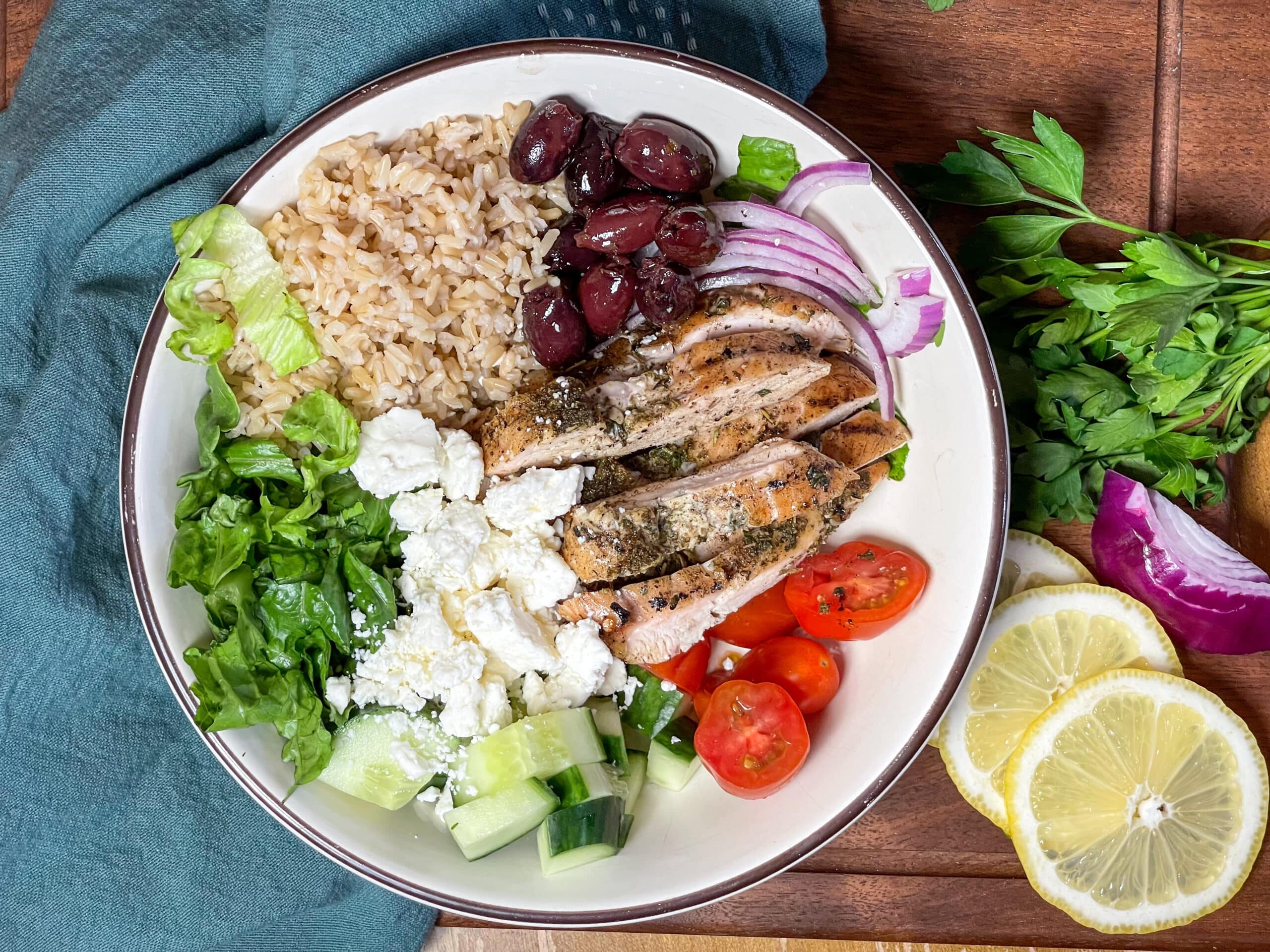 Greek Chicken Bowl