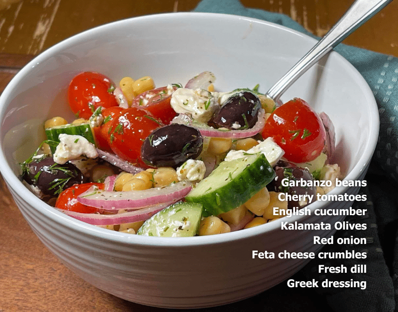 Mediterranean Chickpea Salad
