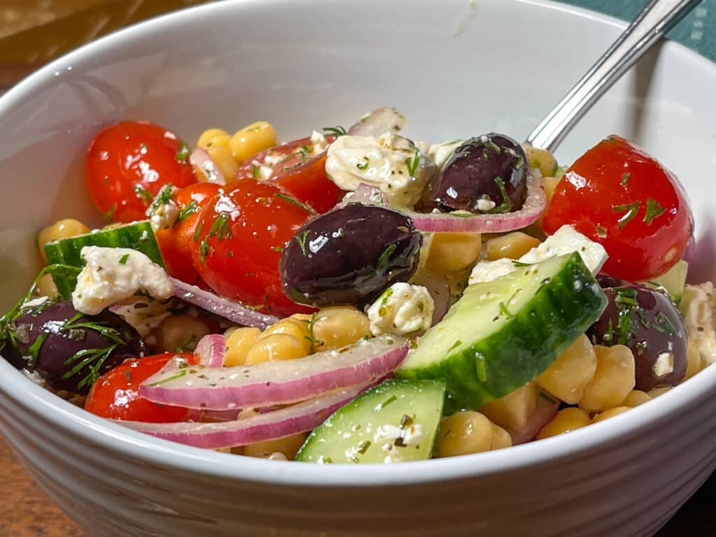 Greek Chickpea Salad