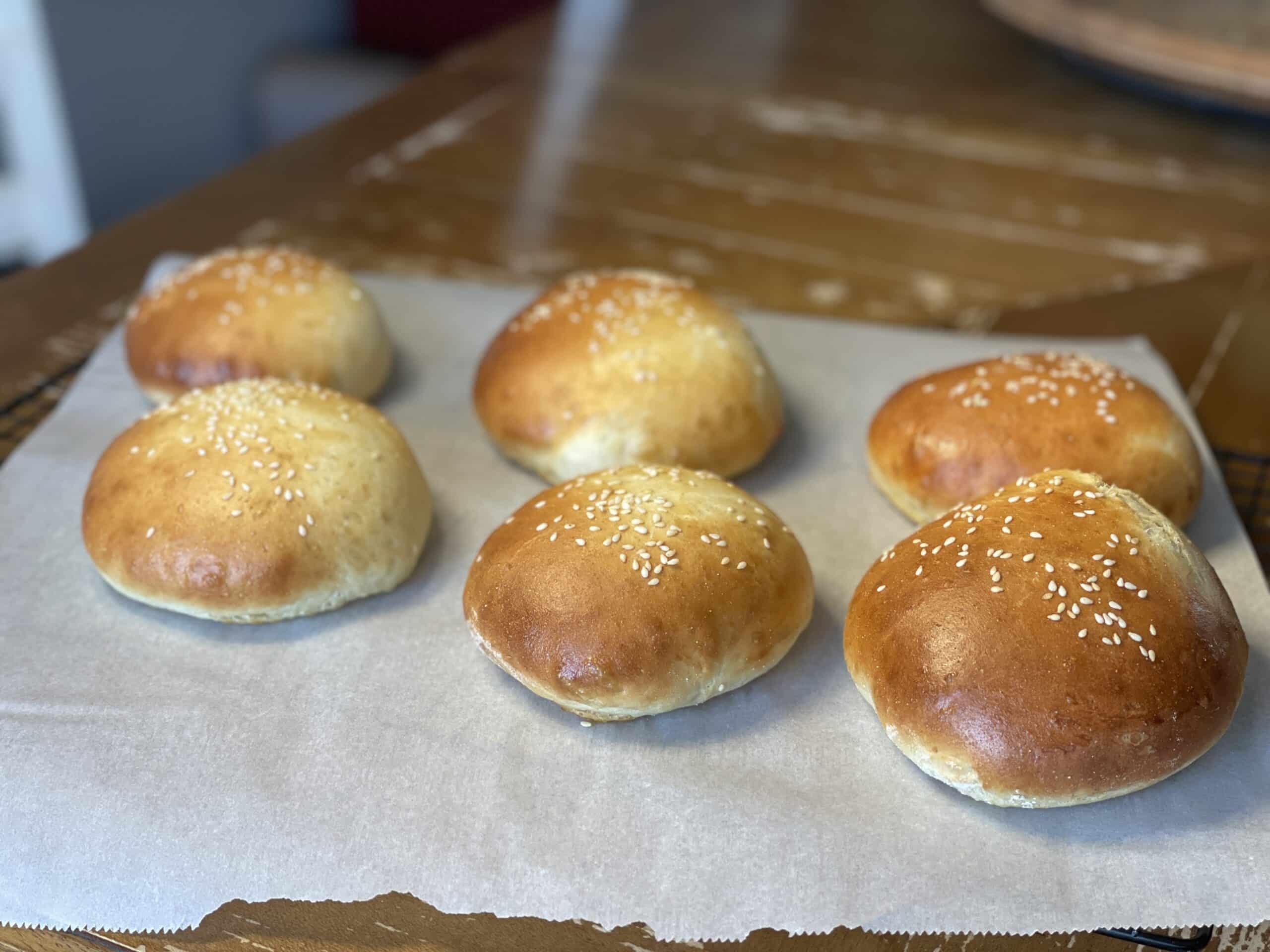 Soft Hamburger Buns