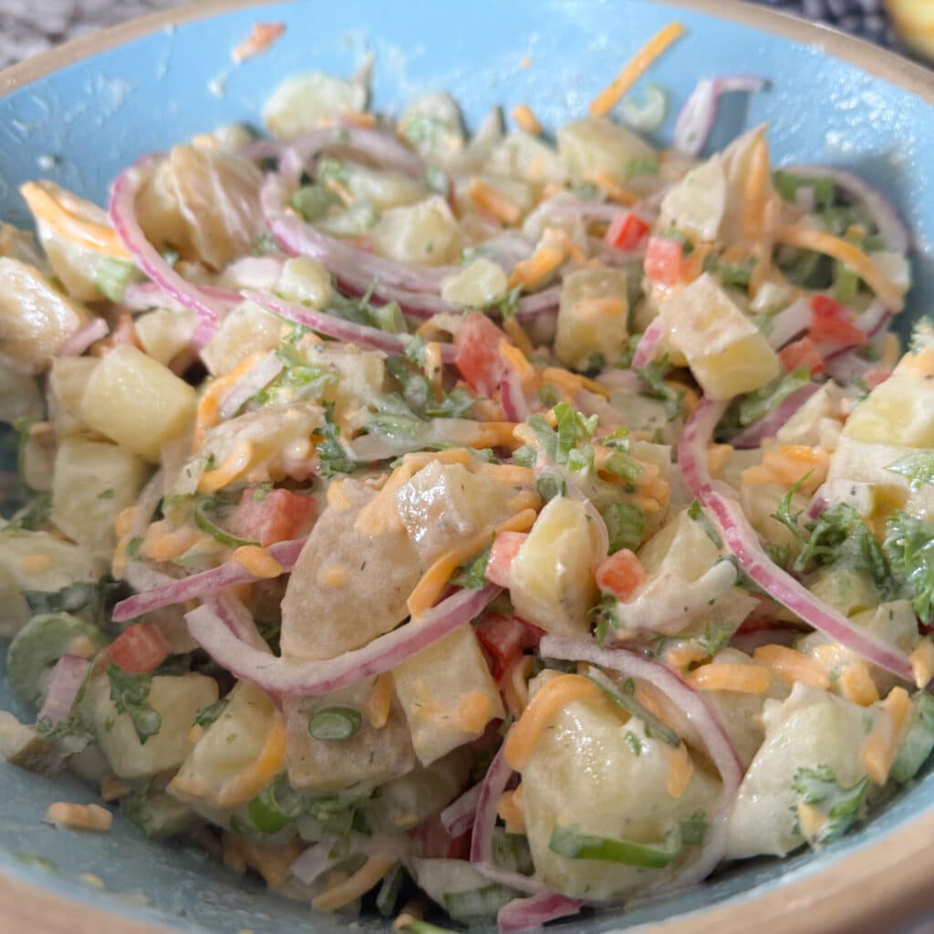 Potato Salad with Dressing