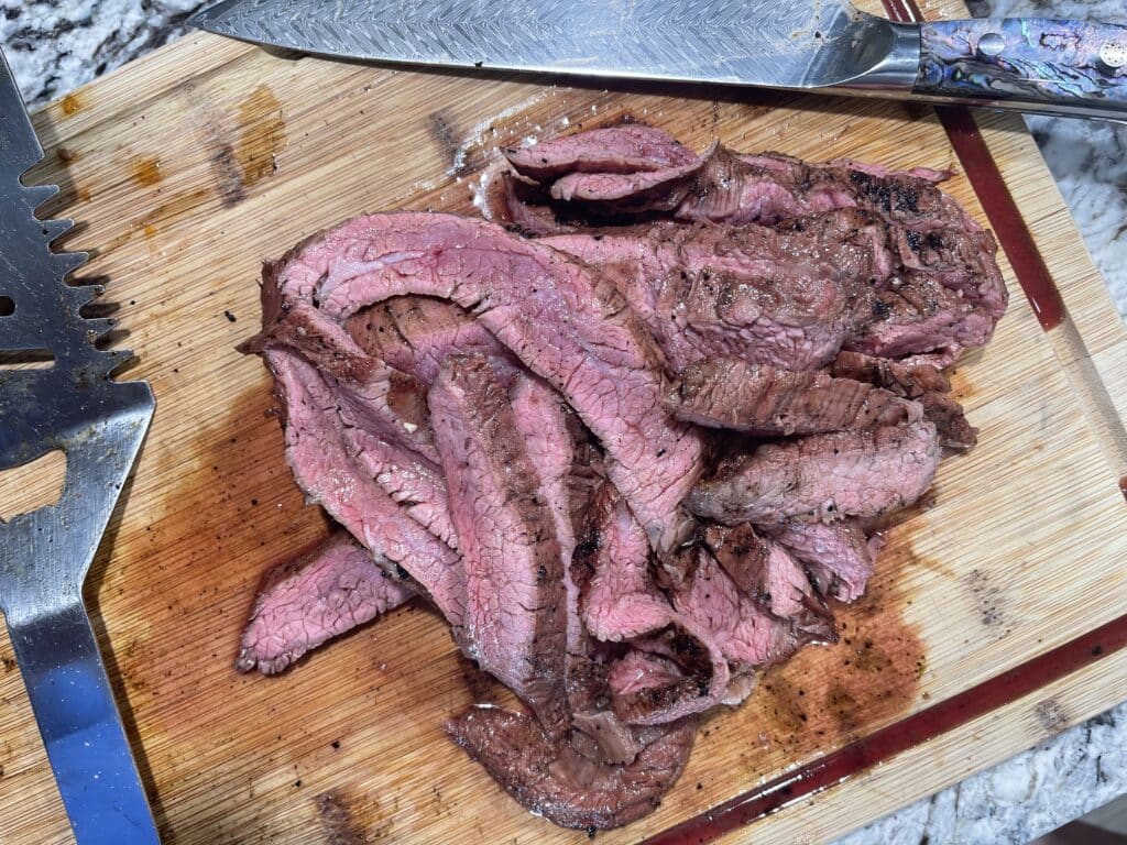 Slicing Steak