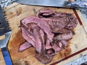 Slicing Steak