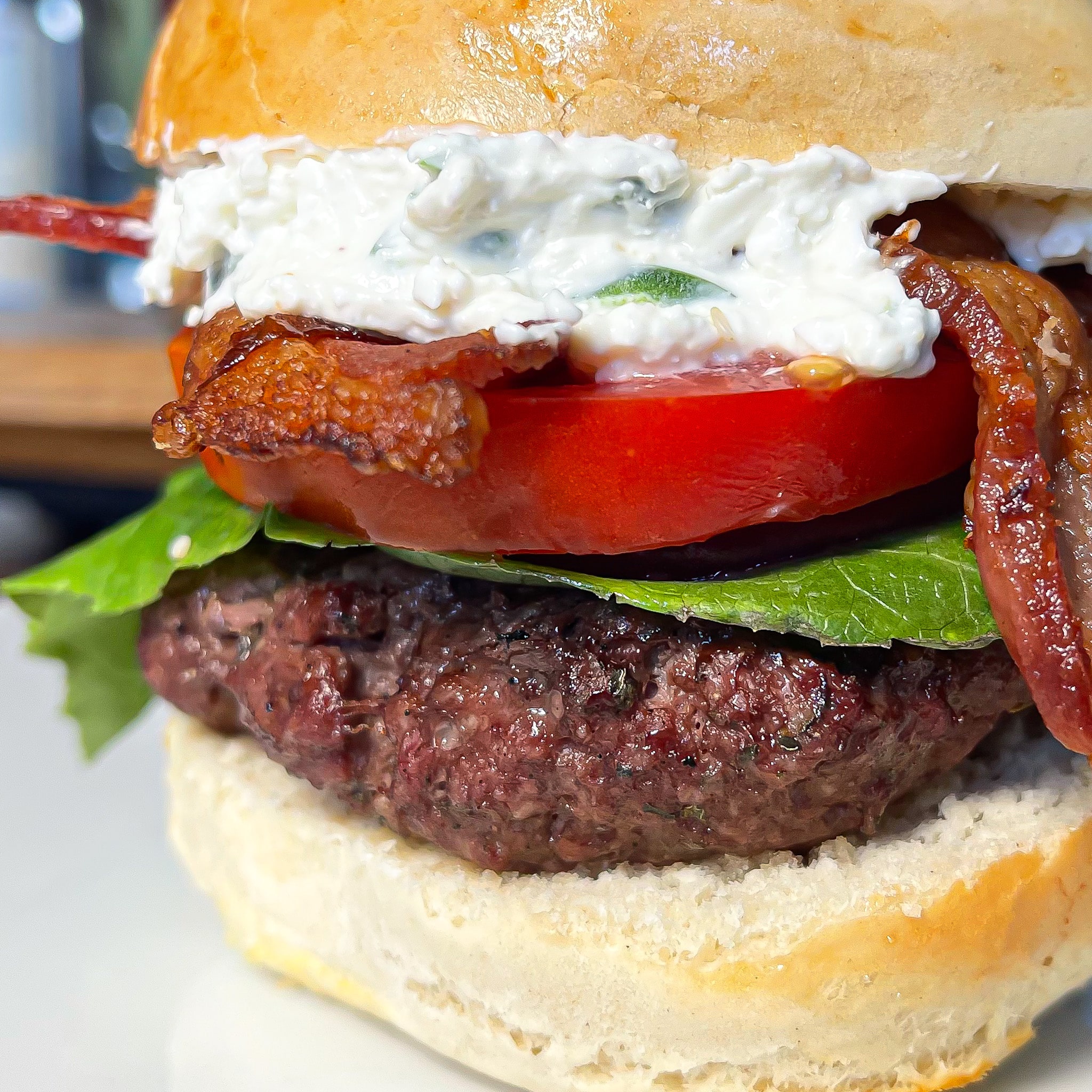 Jalapeño Popper Hamburger