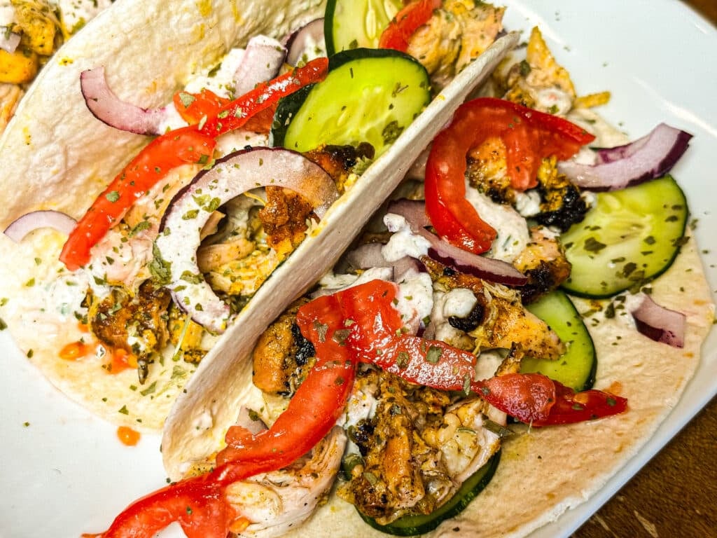 Tandoori Chicken Tacos