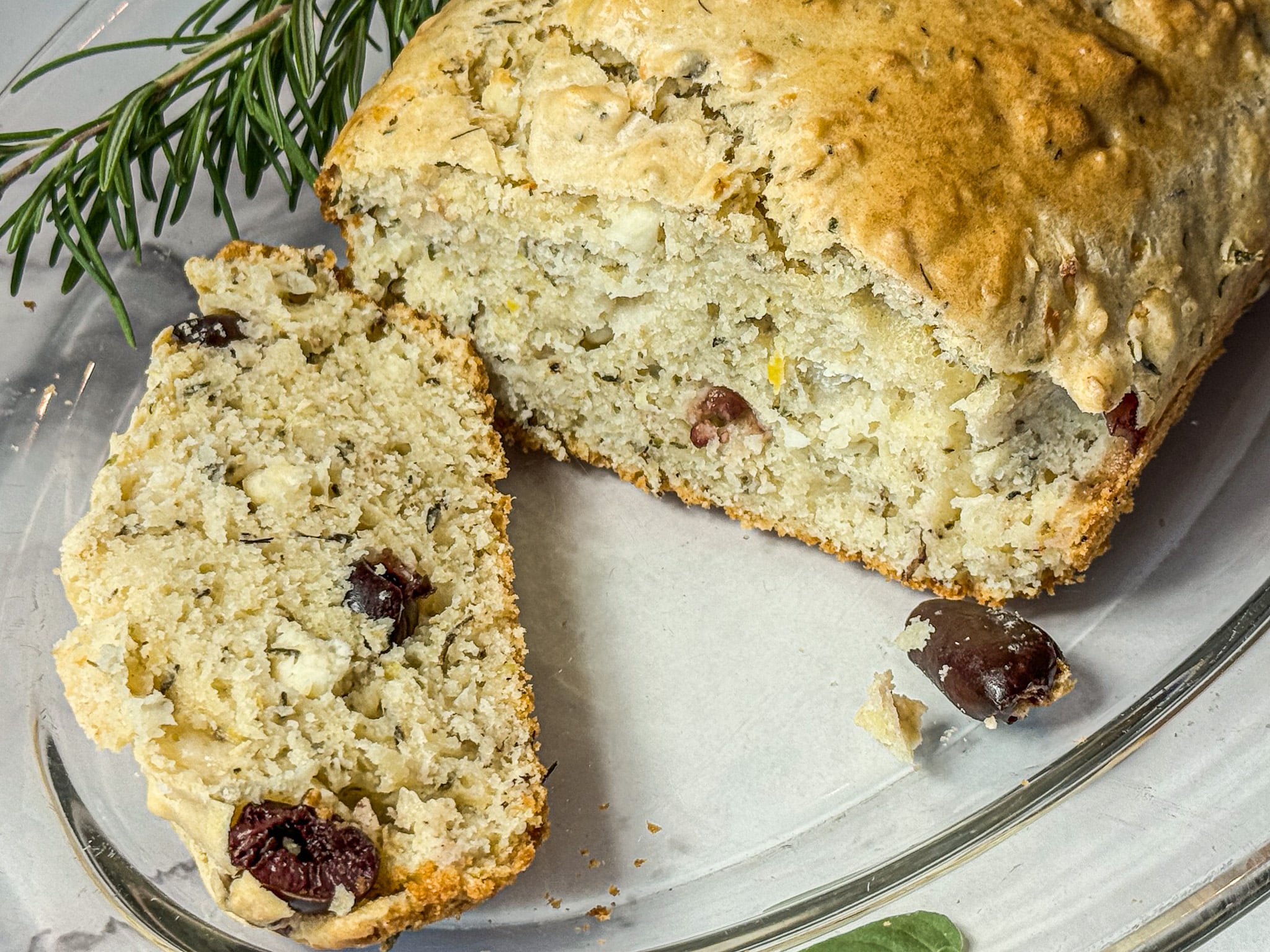 Mediterranean Olive and Feta Bread