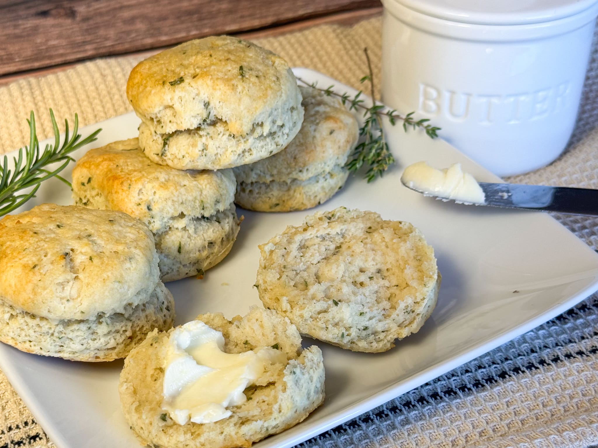 Rosemary Buttermilk Biscuits