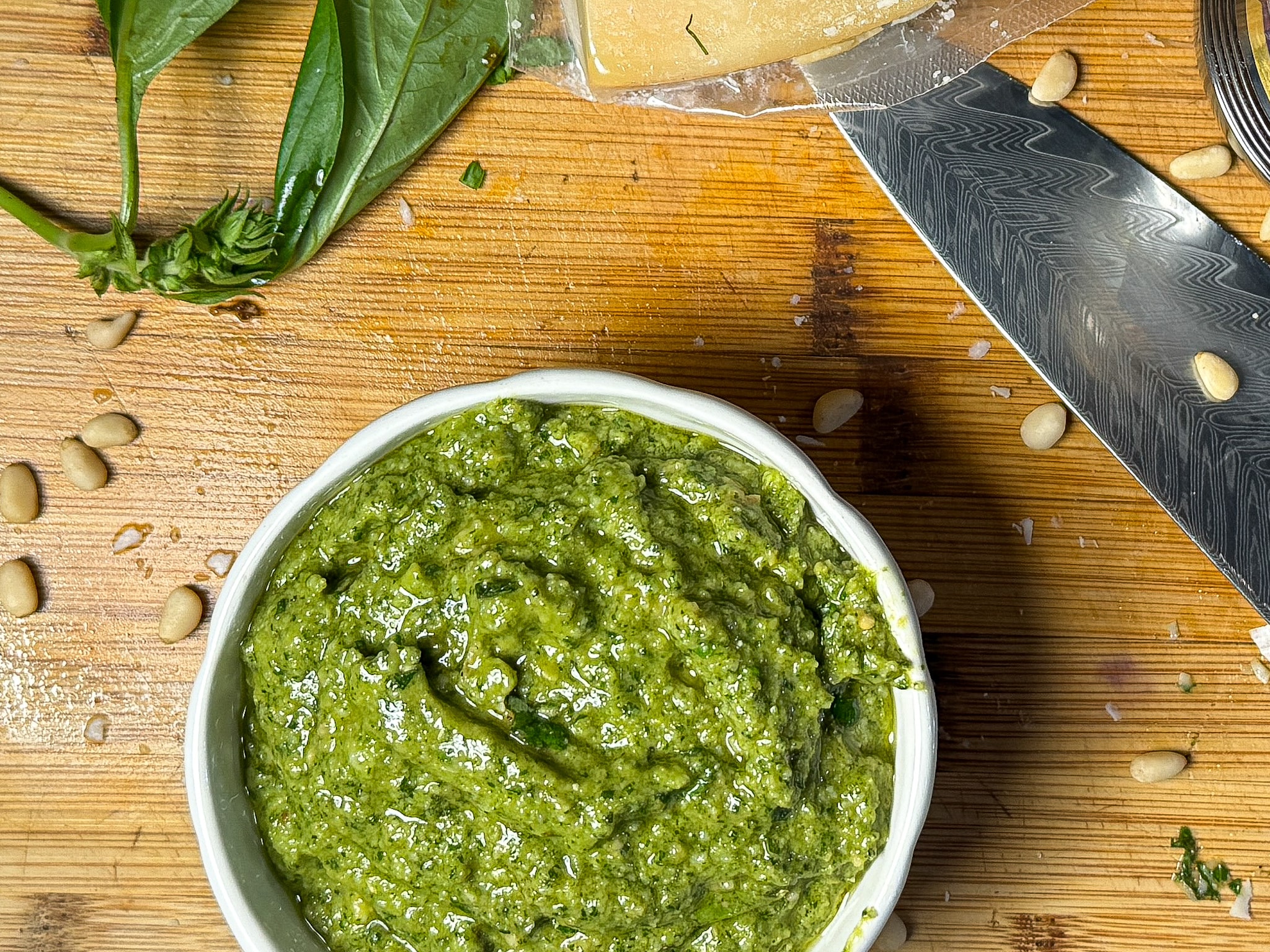 Roasted Garlic Balsamic Pesto