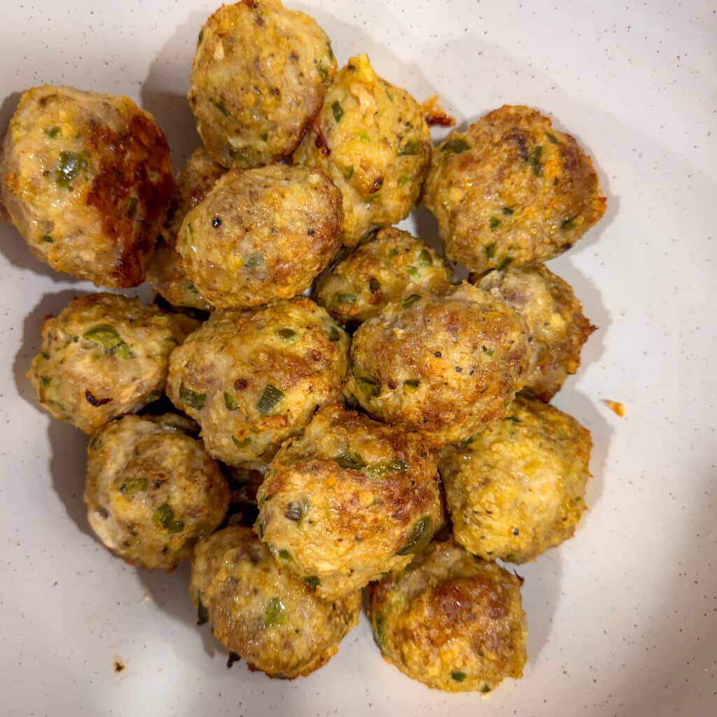 Cherry Jalapeno and Goat Cheese Meatballs