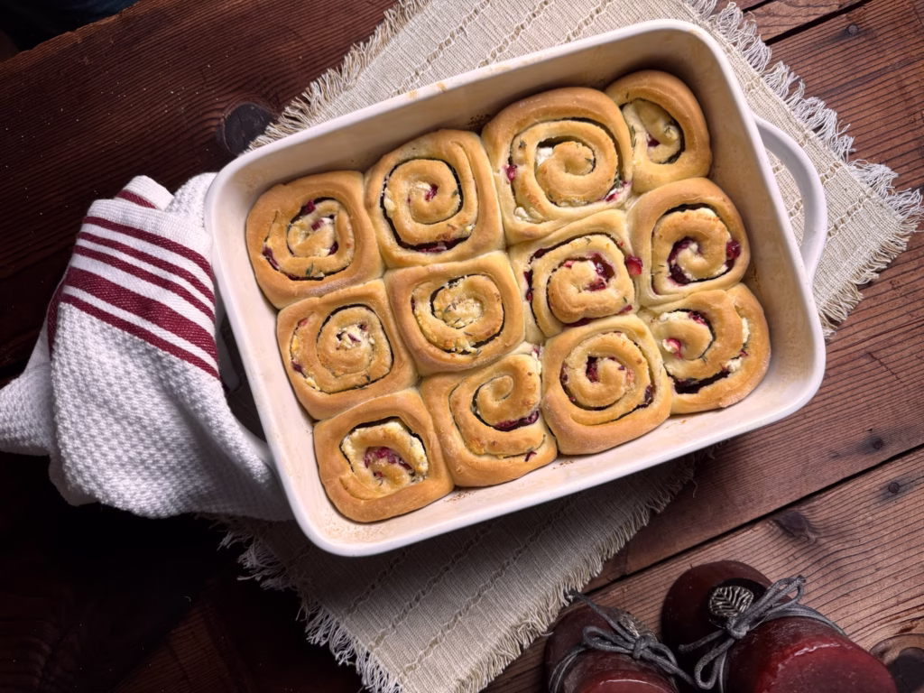 Cranberry Bread Recipe with Goat Cheese