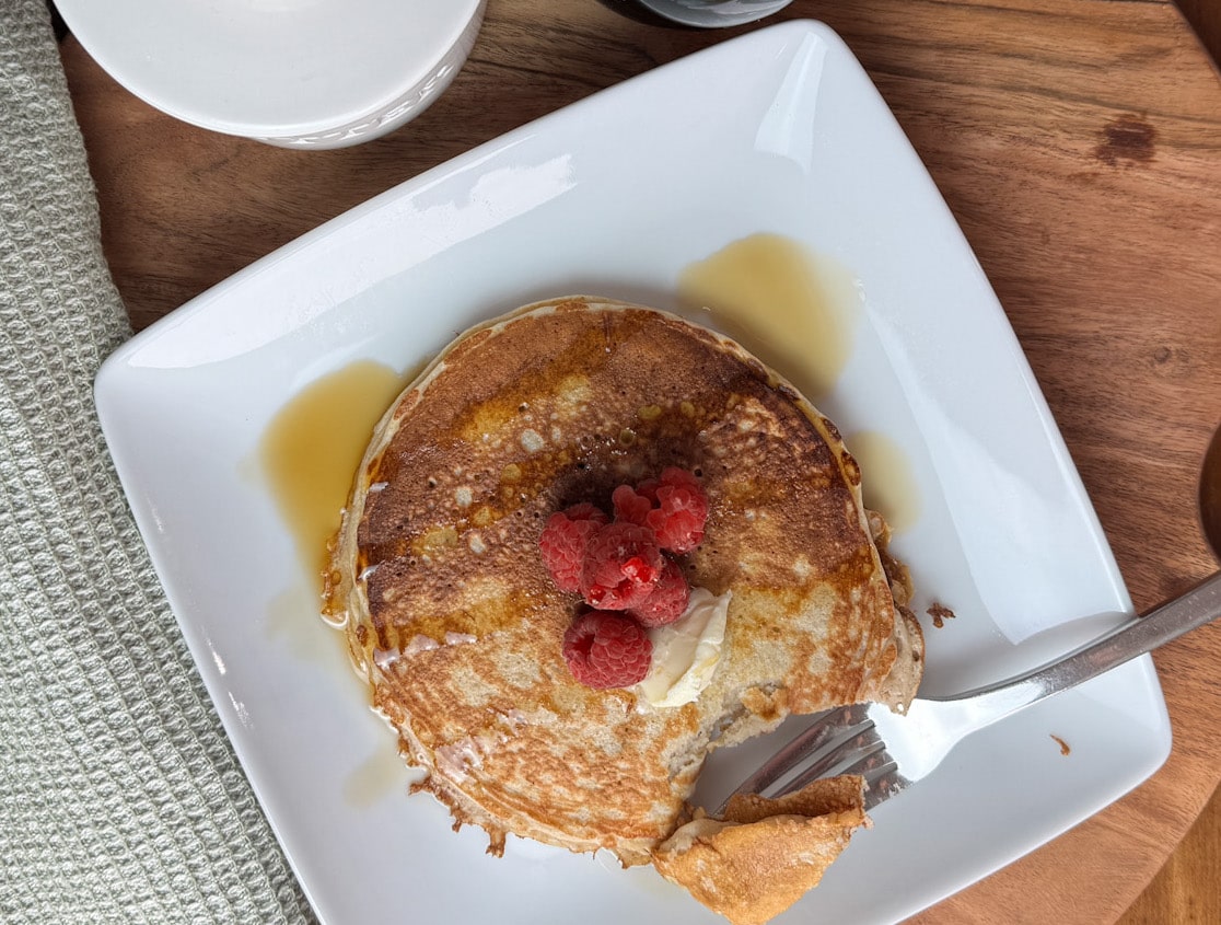 Banana Protein Pancakes