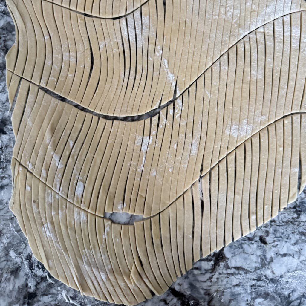 Cut Old Fashioned Egg Noodles