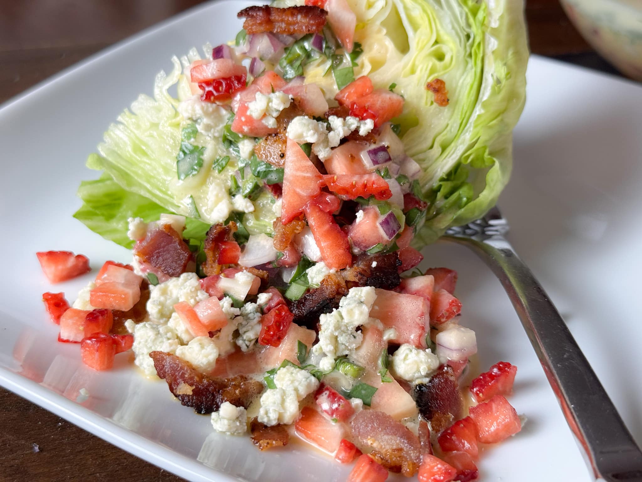 Strawberry Pico Wedge Salad