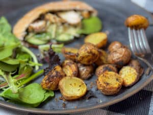 Cooked Baby Potatoes