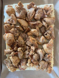Cajun Chicken Layer on Sliders