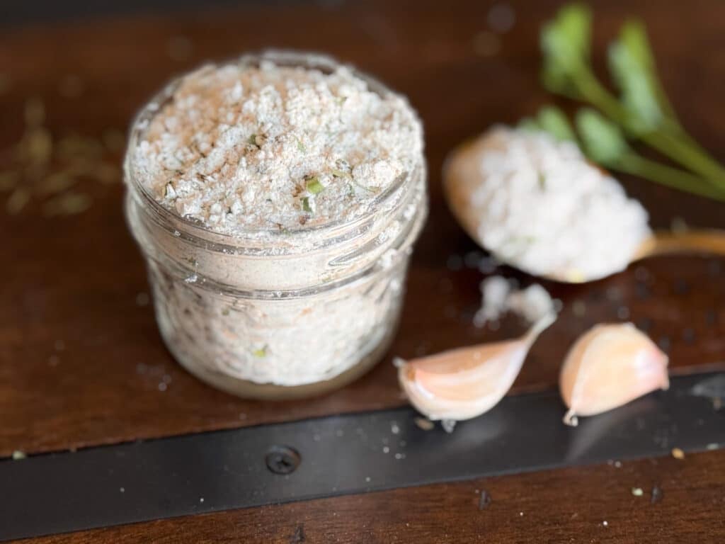 Homemade Ranch Seasoning in a Jar