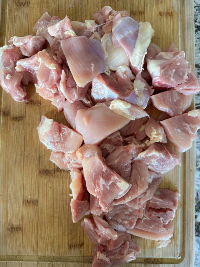 Cut Up Chicken Thighs