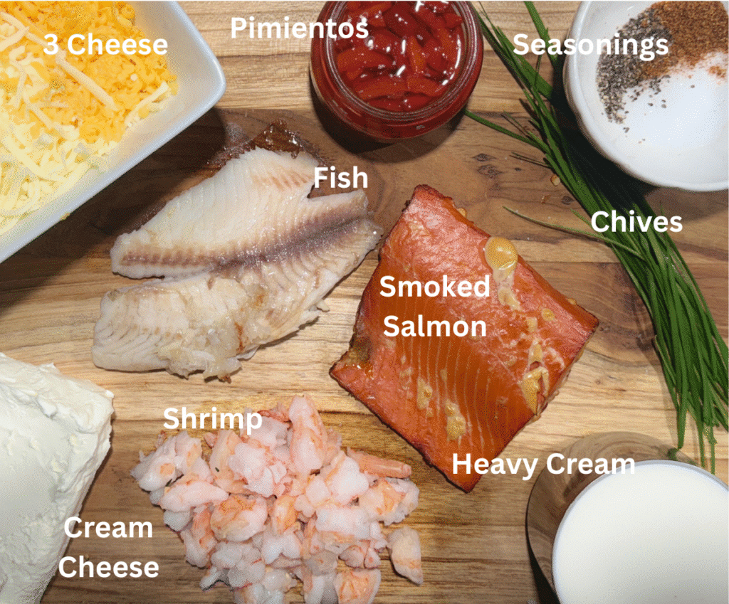 Seafood Dip Ingredients