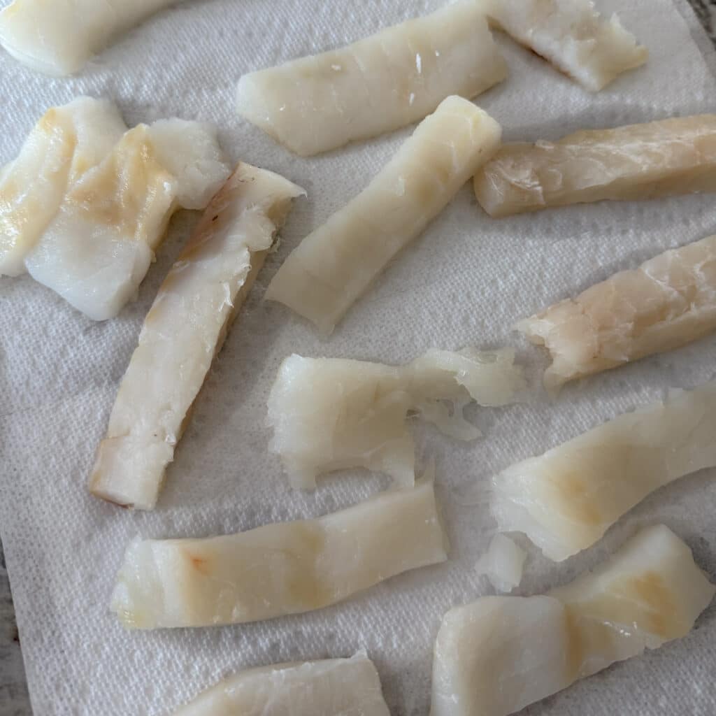 Dried Cut Up Cod Fish