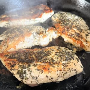 Cooking the Chicken in a Skillet