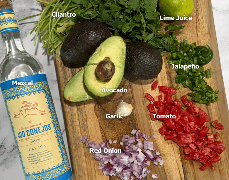 Ingredients in Guacamole