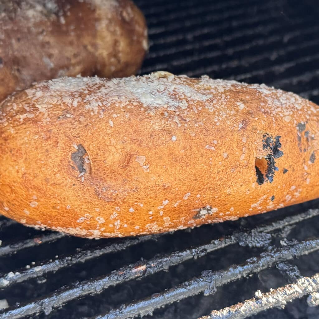 Baked Potato on a Smoker