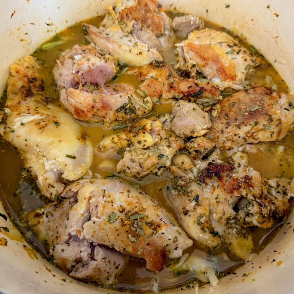 Adding Back Chicken Thighs