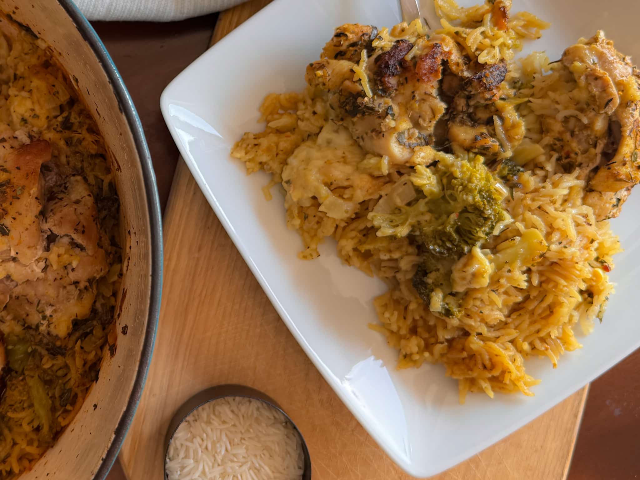 Cheesy Chicken Broccoli and Rice