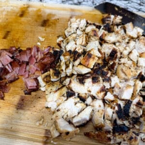 Chopped Chicken and Bacon
