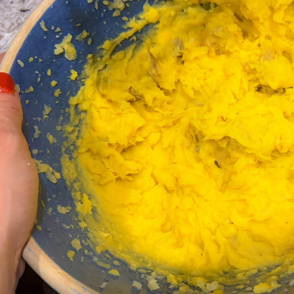 Aji Amarillo Mashed Potatoes