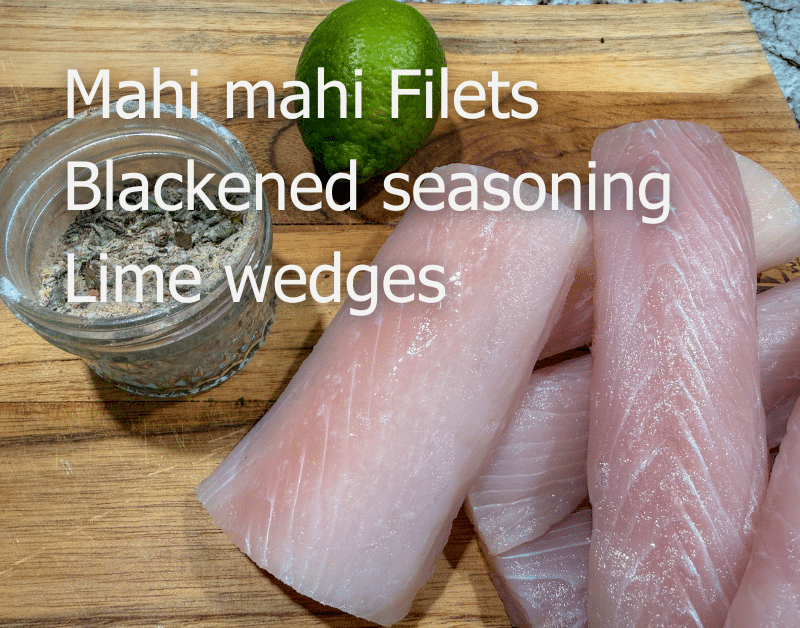 Blackened Mahi Mahi Ingredients