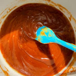 Cookie Butter Cheesecake Topping in Saucepan