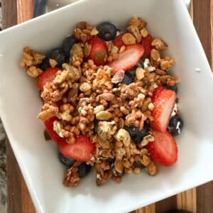 Dark Chocolate Berry Yogurt Parfait