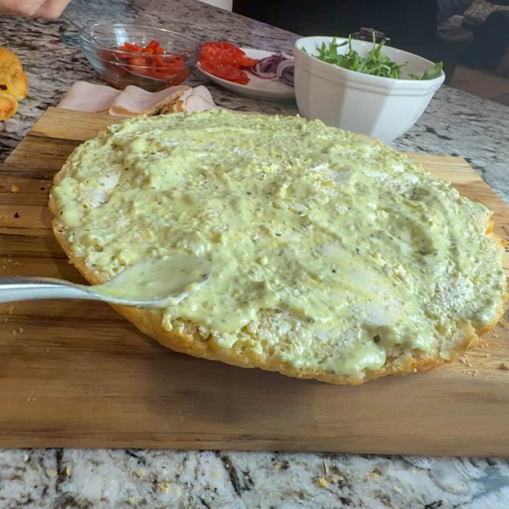 Add Garlic Herb Sauce